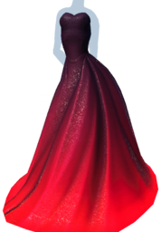Black and Red Sweetheart Strapless Gown.png