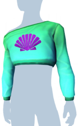 File:Green Off-the-Shoulder Shell Crop Top m.png