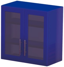 File:Blue Double-Door Glass Top Cupboard.png
