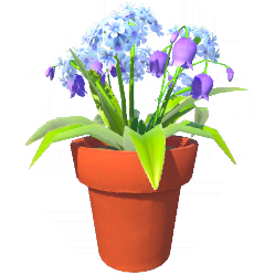 File:Hydrangea and Bell Flower Pot.png