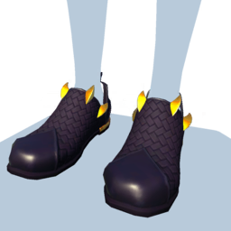 File:Black and Gold Claw Shoes.png