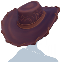 File:Dark Brown Cowboy Hat.png