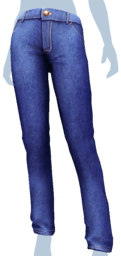 Blue Bootcut Jeans.png