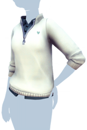 File:White Mickey Zip-Collar Sweater.png