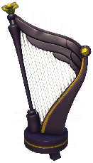Black and Gold Angelic Harp.png
