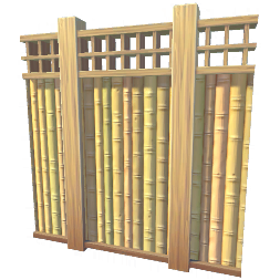 White Bamboo Fence.png