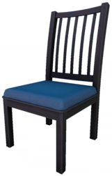 File:Dark Wood Dining Chair.png