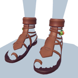 File:Orange and Green Beaded Sandals.png