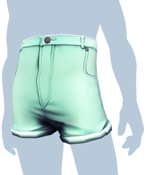 File:Blue High-Waisted Jean Shorts m.png