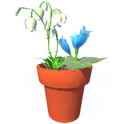 File:Falling Penstemon and Bell Flower Pot.png