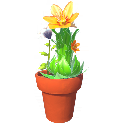 Passion Lily and Houseleek Pot.png