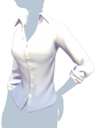 Loose White Button-Up Shirt.png