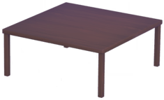 File:Square Dark Wood Dining Table.png