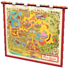Vintage Magic Kingdom Map.png