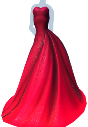 Red Sweetheart Strapless Gown.png