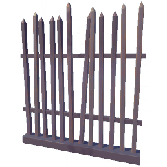 File:Metal Spike Fence.png