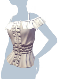Frilly White Top.png