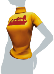 Yellow "Time Flies" Top.png