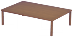 File:Large Wooden Dining Table.png