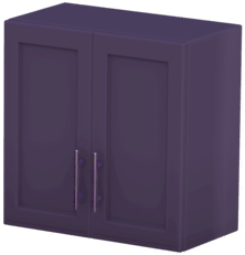 File:Black Double-Door Top Cupboard.png