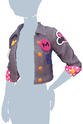 Dark Gray Mickey-Mouse-Patch Jean Jacket.png