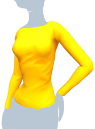 File:Yellow Long-Sleeved Boatneck.png