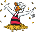 Scrooge in Money Motif.png