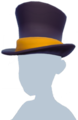 Black and Yellow Top Hat.png
