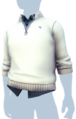 White Mickey Zip-Collar Sweater m.png