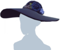 Fancy Black and Blue Hat.png