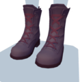Pale Brown Lace-Up Boots.png