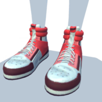 White and Red Basketball Sneakers.png