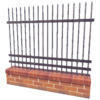 Iron Spike and Brick Fence.png