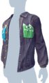 Gray Jean Jacket With Patches m.png