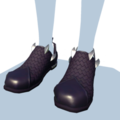 Black and Silver Claw Shoes.png