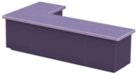 Black L Kitchen Island with Concrete Top.png