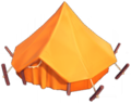 Round Orange Bivouac Tent.png
