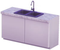 White Double-Basin Sink with White Marble Top.png