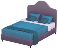 Lavish Turquoise Double Bed.png
