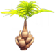 Round Sunlit Plateau Palm Tree.png