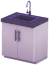 White Single-Basin Sink with Black Marble Top.png