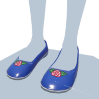 Blue Rose-Embroidered Ballerina Flats.png
