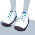 Chunky Sneakers With Blue Highlights.png
