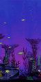 Purple Underwater Landscape Wallpaper.png