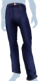 Navy Blue Bootcut Jeans m.png