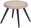 Round Pale Wood Side Table.png