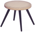 Round Pale Wood Side Table.png