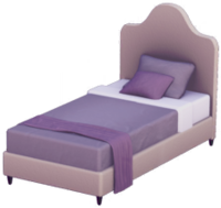 Lavish Gray Single Bed.png