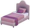 Lavish Pink Single Bed.png