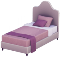 Lavish Pink Single Bed.png